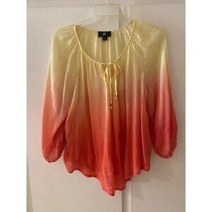 iz Byer Tie Dye pullover top, size Large